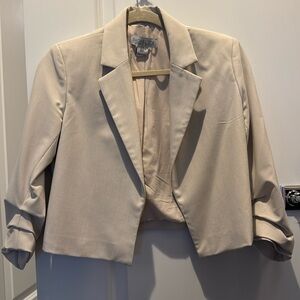 Rachel Zoe Cropped Blazer XS